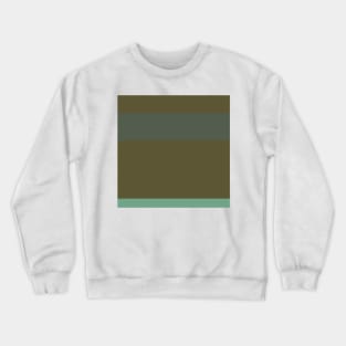 A capital collection of Camo Green, Beige, Grey/Green, Oxley and Ebony stripes. Crewneck Sweatshirt